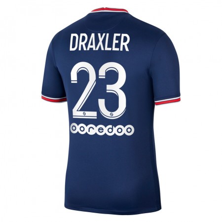 Maillot de Foot Paris Saint Germain Julian Draxler 23 Domicile 2021/22